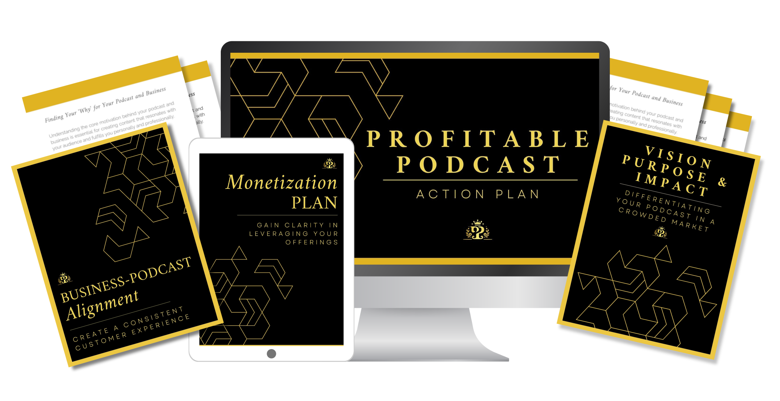 Profitable Podcast Mockup